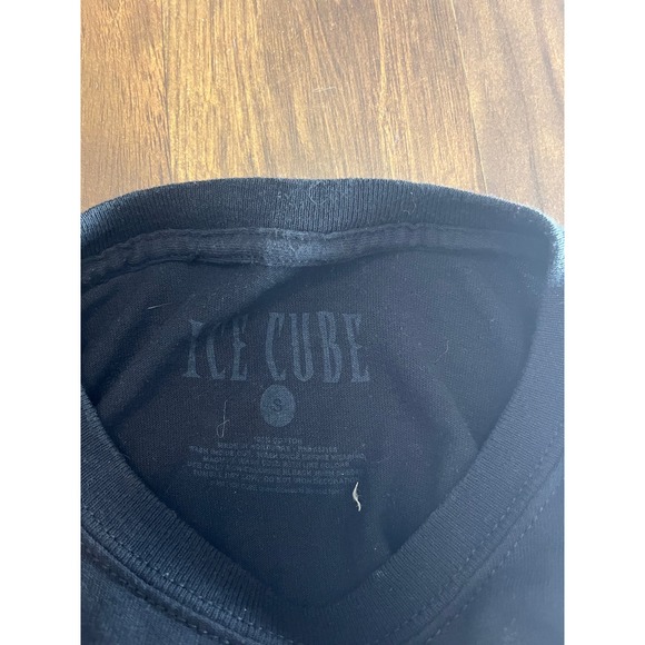 Ice-Cube - Retro Graphic T-Shirt - Black - 90's - Rap - Size Small - Picture 2 of 3